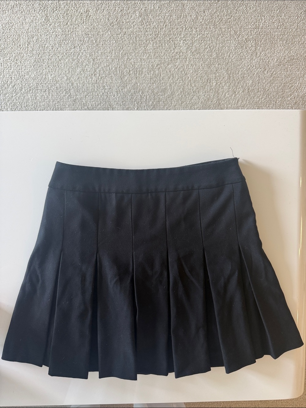 Nasty Gal Black Pleated Skater Skirt